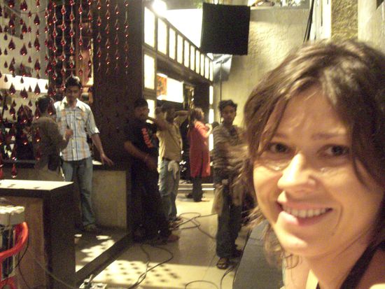 Julia am "Set"
Fotos eigentlich unerwuenscht