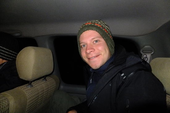 schon um 4:30 am nächsten morgen geht es weiter...