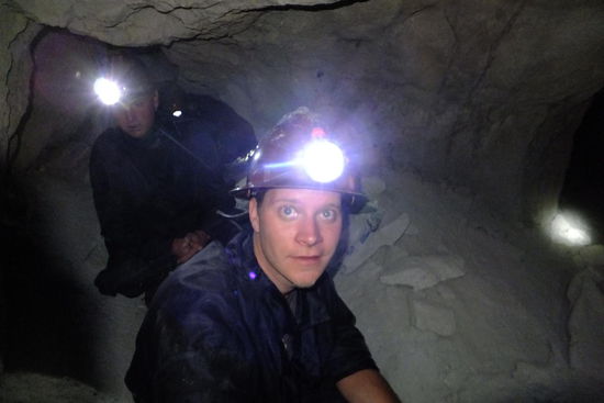 hier durchzukriechen war fuer uns pure Anstrengung ...