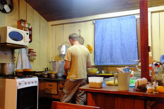 in der Küche wurde gezaubert