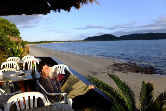 Nach einer Woche selber kochen haben wir uns mal richtig verwöhnt!  
Wir haben es geliebt hier zu sein !!!