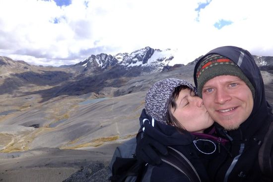 das Umland von La Paz eignet sich perfekt für Trekkingtouren ohne Ende - zum aklimatisieren noch ein paar Tagestreks, bevor es richtig los geht..... 