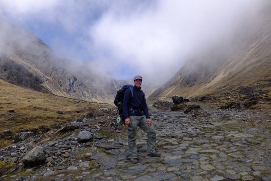 der Inka Pfad war zum Teil noch echt gut erhalten...