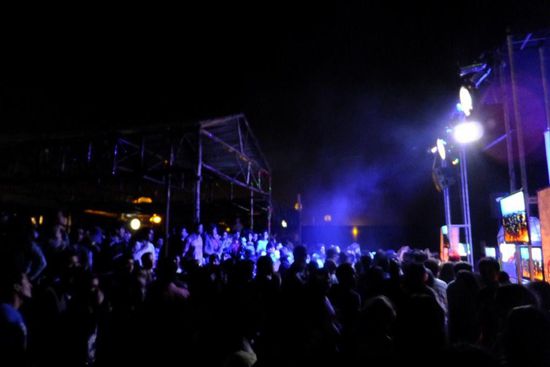 pünktlich zum Wochenende gab es ein Riesenfest am Strand