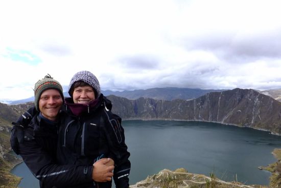 unglaublich was für Kräfte damals geherrscht haben müssen, um das komplette Dach des Vulkans wegzusprengen - und einen solchen Krater zu hinterlassen..