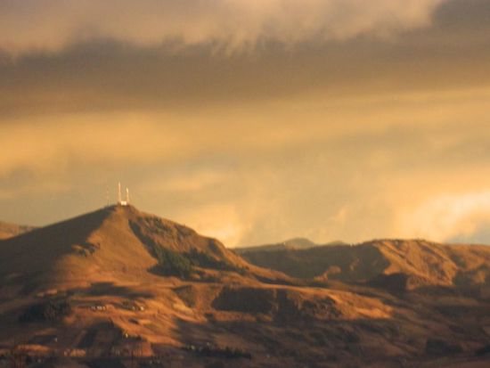 Abendstimmung im Hochland