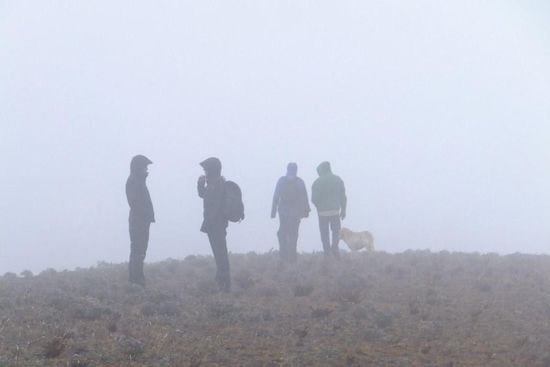 ... leider hat das Wetter nicht mitgespielt, und vom Cotopaxi sahen wir nada, nix, null!!