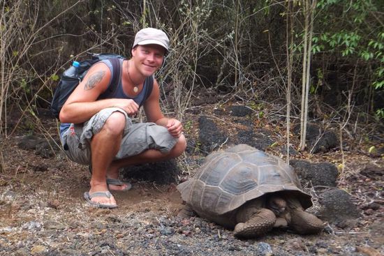 und natürlich will jeder ein Foto mit dem Model, das er grad entdeckt hat!