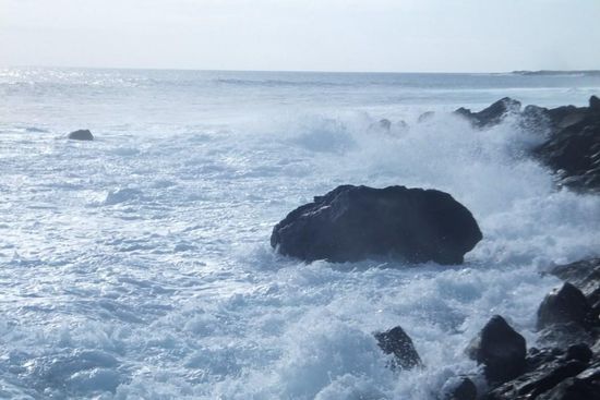 die Brandung des Pazifiks ist echt grandios