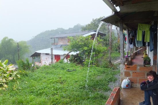 Regenzeit in Kolumbien