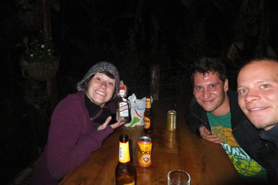 ... mit dem wir einen witzigen Abend verbrachten! *cheers*