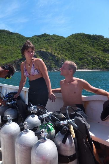 nein Julia ist nicht Seekrank 