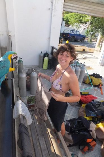 ok der freche Papagai war nicht ganz unschuldig dass wir hier so viel Zeit verbracht haben