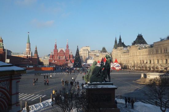 der rote Platz von Moskau