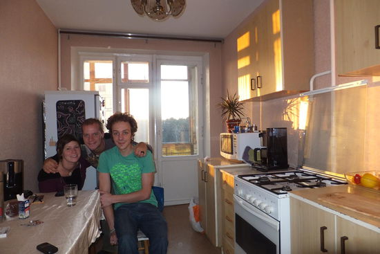 verbracht haben wir die fünf Tage bei Vladimir, den wir über couchsurfing kennengelernt haben, und der uns als Gastgeber wirklich super aufgenommen hat! Danke Vladimir! 