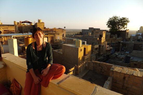 ... in der innerhalb der Festungsmauern heute noch gewohnt wird! 