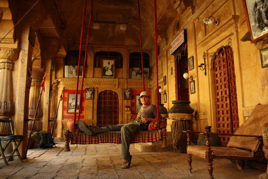 in der Stadt Jaisalmer