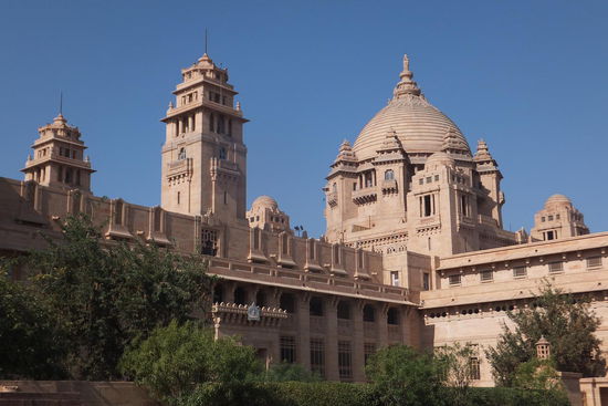 .. und das frühere Haus des Königs von Jodhpur