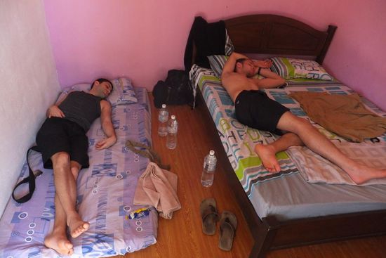 Kommt schon so anstregend war die Wanderung auch wieder nicht 