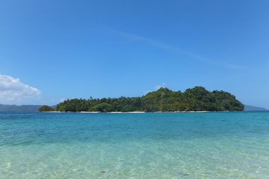 Blick von der "paradise island"