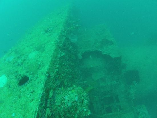 der Tanker war riesig und das tauchen im Inneren in die verschiedenen level absolut berauschend! 