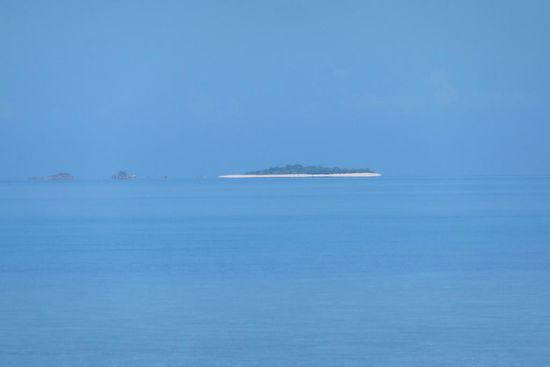 Morgenstimmung: "flying island"