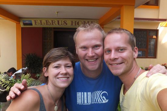 wie es der Zufall manchmal will: hier haben wir Jörgen und Maria wieder getroffen, die wir vor einem Jahr in Bolivien kennengelernt haben 