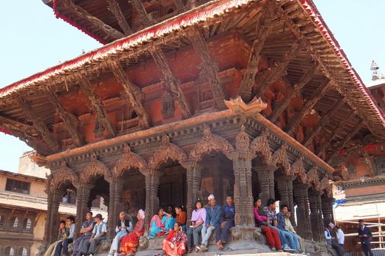 .. so stellen wir uns die Architektur in Fernost auch vor..