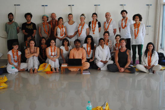 22 neue Yogalehrer werden hier geboren