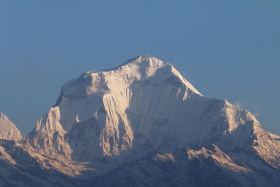 8.167 m und der siebthöchste Berg der Welt: Dhaulagiri 
verdammt hohes Ding!