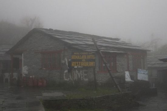 Ankunft im Ort "Himalaya"