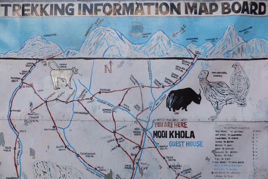 der rote Pfeil mit ABC ist der Bergkessel und das eigentliche Ziel (wenn man überhaupt vom Ziel sprechen kann, denn eigentlich ist hier der Weg das Ziel)