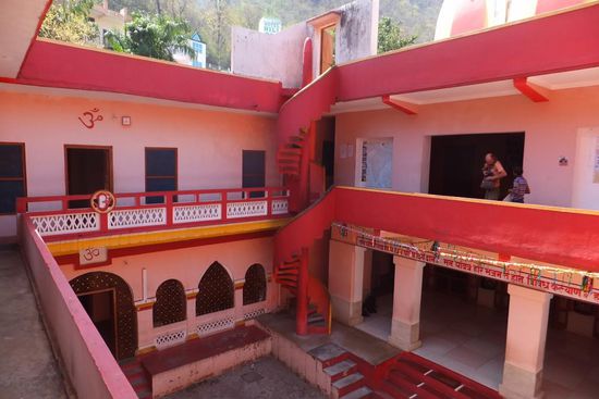 auch Timo fand einen schönen Ashram für sich...