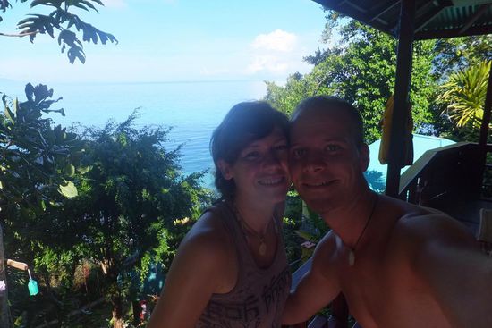 bislang geniessen wir unsere Zeit im Resort, wo wir lecker bekocht werden..