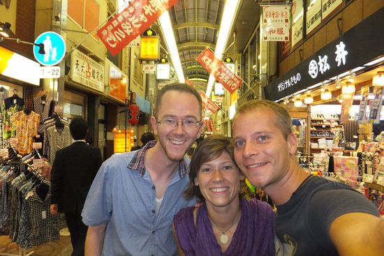 erster Abend mit David, unserem Gastgeber