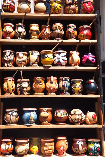 Allgegenwärtig in Argentinien: Der 'Mate'-Tee