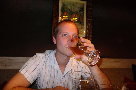 Essengehen - ein seltenes Glücksgefühl, da wir die meiste Zeit in der Hostelküche selbst kochen