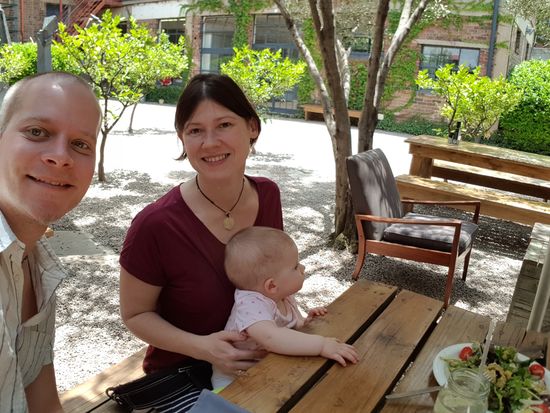 Lecker Mittagessen in einer der vielen stylischen Cafés