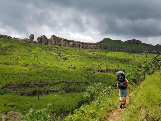 Hier zu wandern war ein Traum auch wenn das Wetter nicht immer mitgespielt hat.