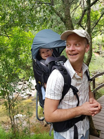 Die Kleine hatte auch ihren Spaß