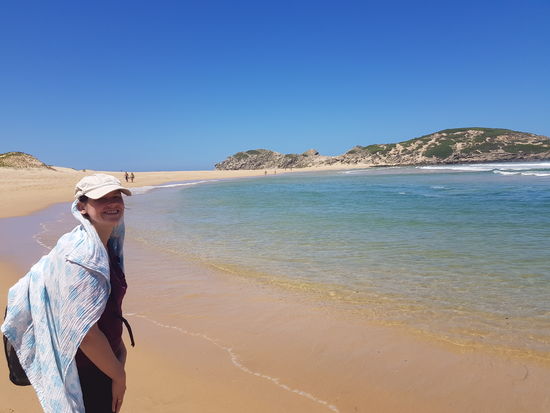 Ganz ehrlich: solche schönen Strände haben wir hier in Südafrika nicht erwartet 