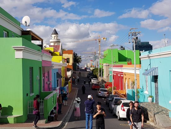 Das bunte Bo-kaap Viertel
