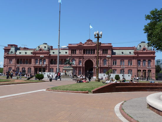 Casa Rosada - Praesidenten Amtsraeume in Buenos Aires