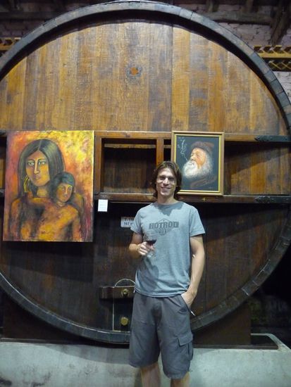 Grosses Fass fuer grosse Leute. Malbec vom Feinsten.