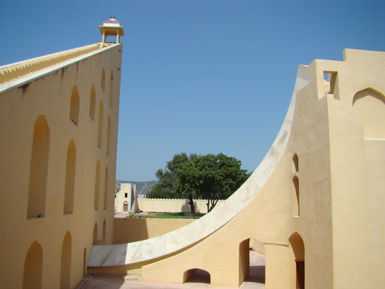 Grosse Sonnenuhr im Jantar Mantar