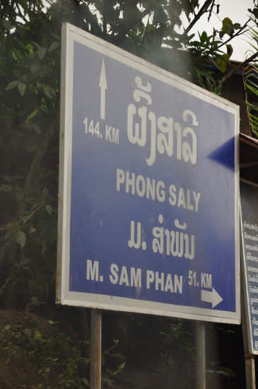 Die Fahrt nach Phongsaly nimmt kein Ende.