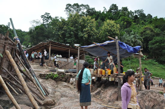 Tankstelle für Boote