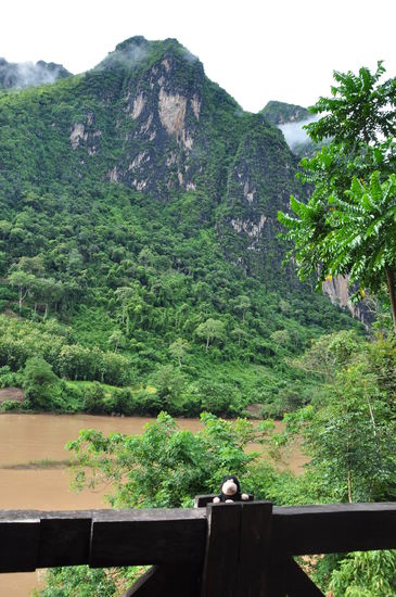 Blick von unserem Bungalow