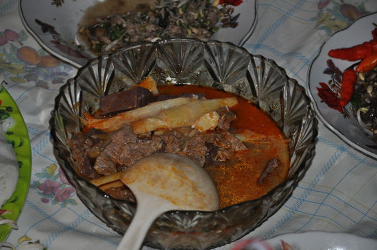 Noch mehr Fleisch ...