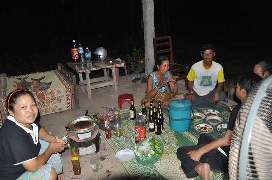 Der Ofen ist aus und die Flaschen sind alle